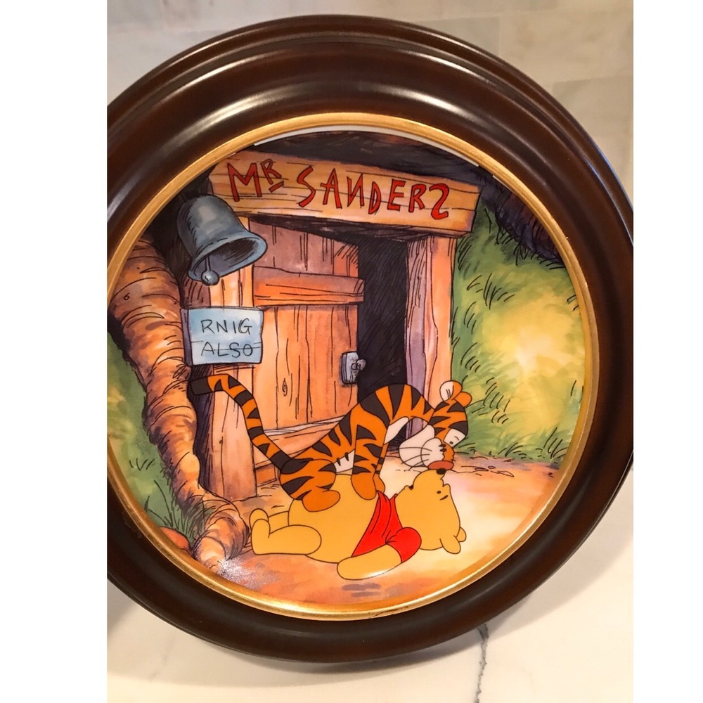 Super Cute Winnie The Pooh COLLECTORS PLATE!